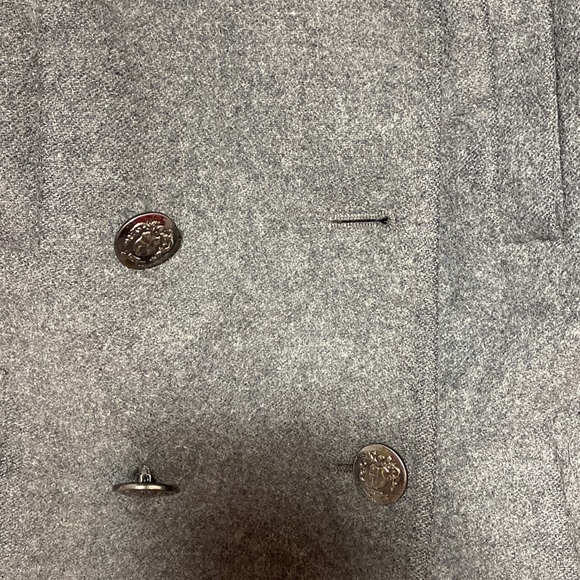 GAP Womens gray coat 77% wool size XS - Picture 8 of 8